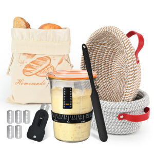 TKVAZK Sourdough Starter Kit, Bread Baking Supplies